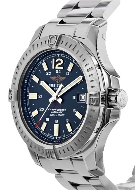 Breitling Colt 41 Automatic Blue Dial Men's Watch 